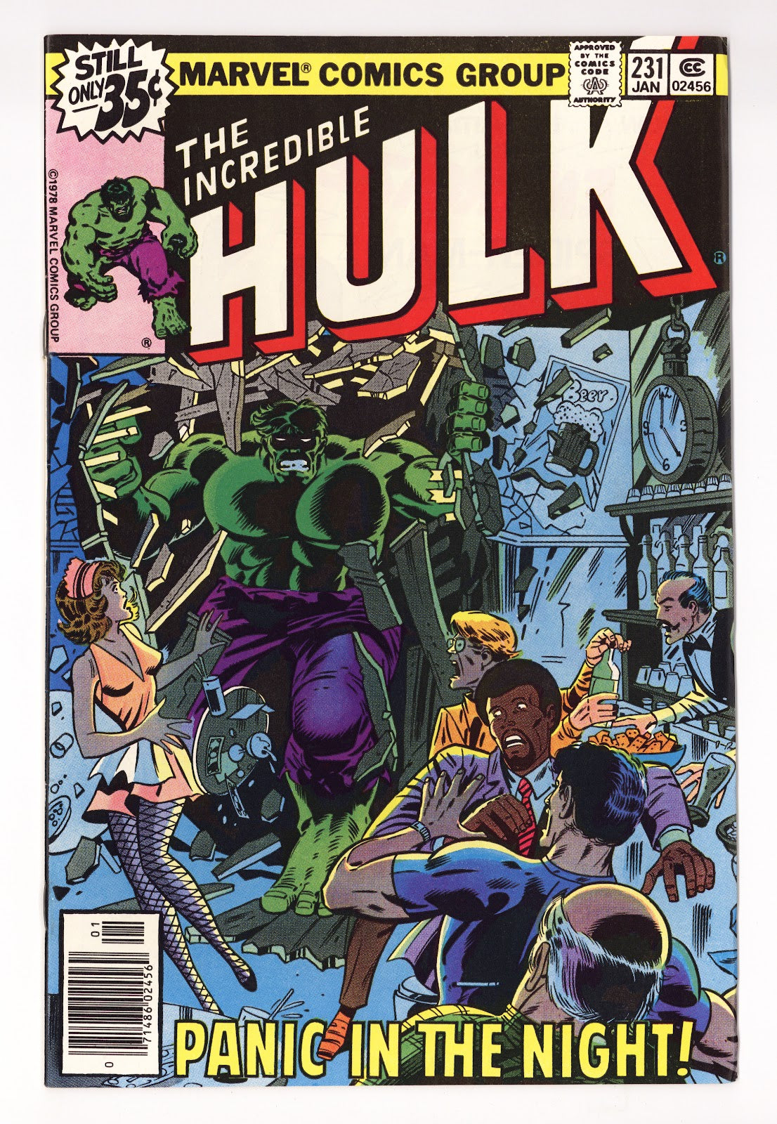 The Incredible Hulk Vol 1 231  Mid Grade   (1979)     