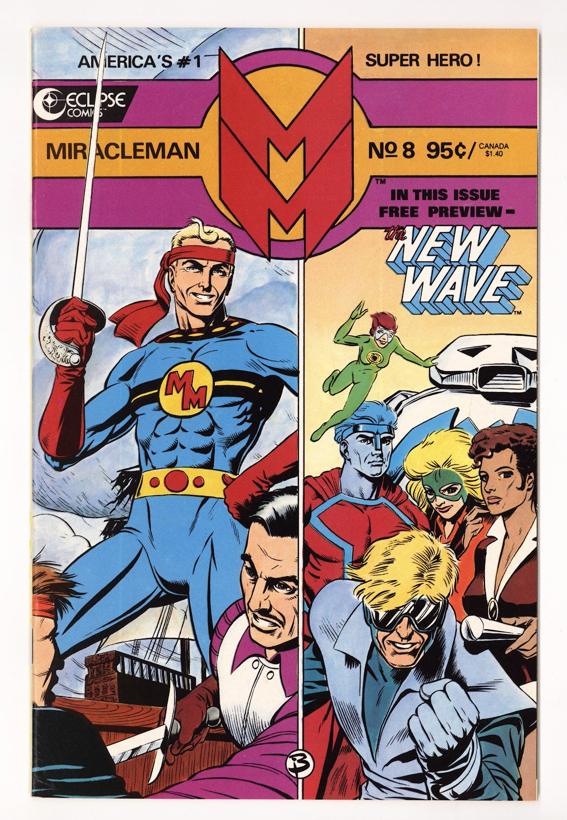 Miracleman   8  High Grade   (1986)     