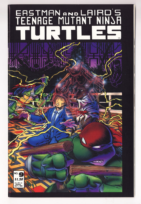 Teenage Mutant Ninja Turtles Vol 1 9  VF (8.0)   (1986)