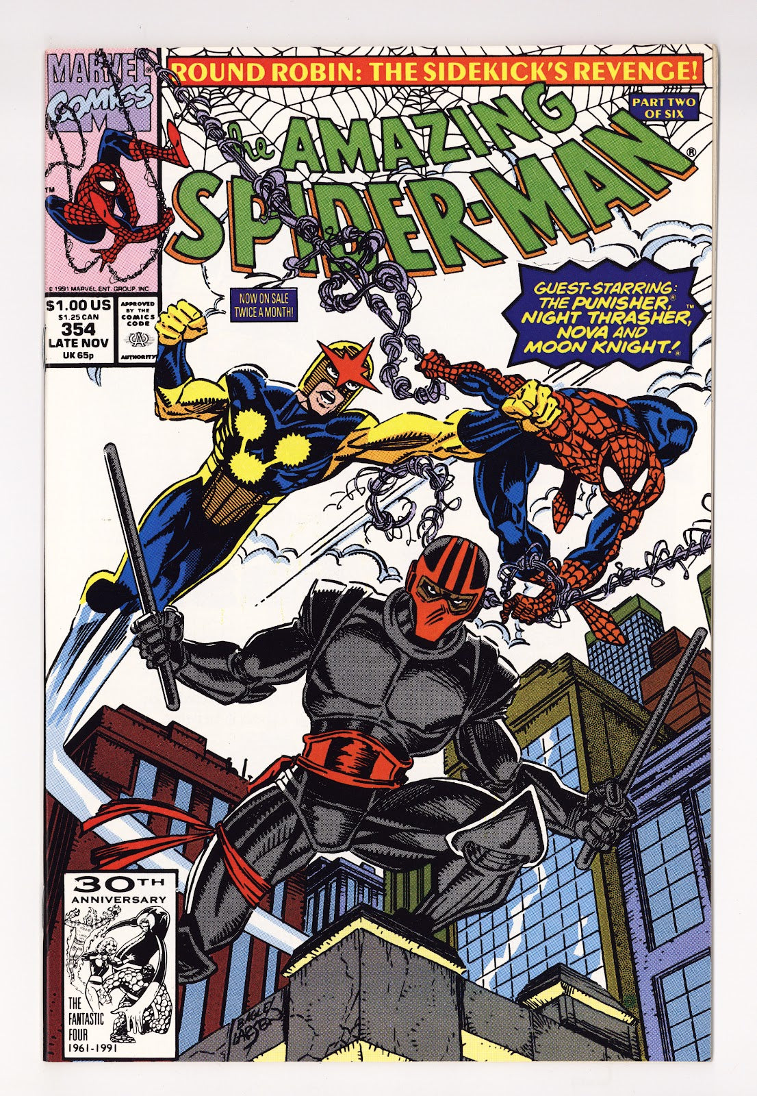 The Amazing Spider-Man Vol 1 354 High Grade (1991)  