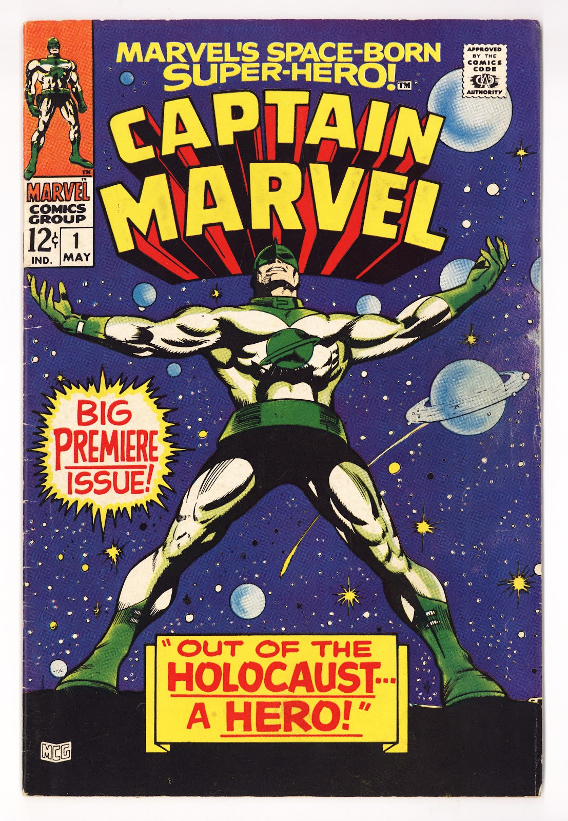 Captain Marvel Vol 1 1 VG/FN (5.0) (1968) 