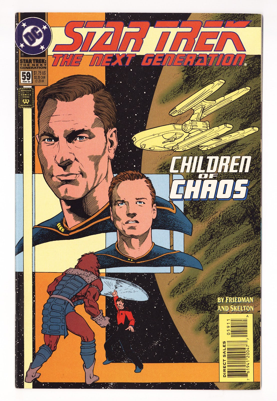 Star Trek: The Next Generation Vol 2 59  High Grade   (1994)