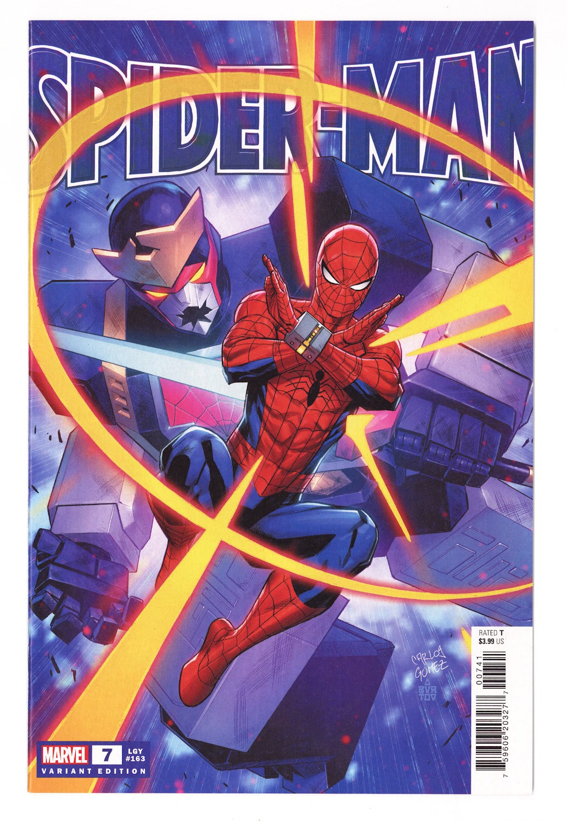 Spider-Man Vol 4 7 (163) High Grade (2023) Carlos Gomez Cover 
