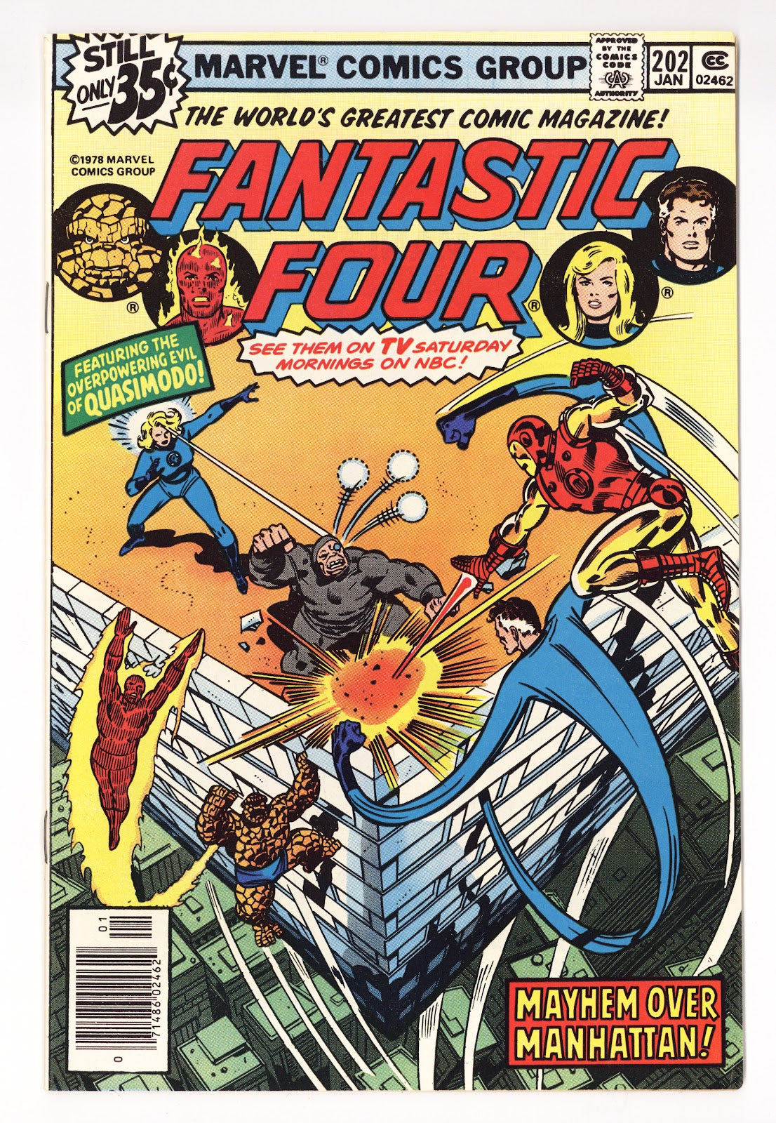 Fantastic Four Vol 1 202 Mid Grade (1979) 