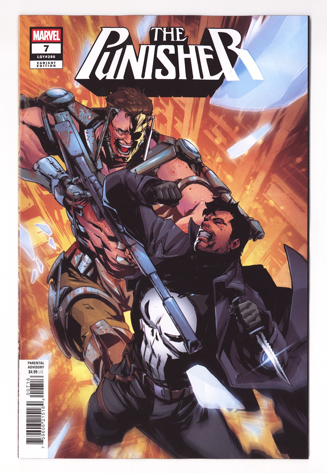Punisher Vol 15 7 Villanelli  Incentive NM- (9.2) NM- (9.2) (2026)