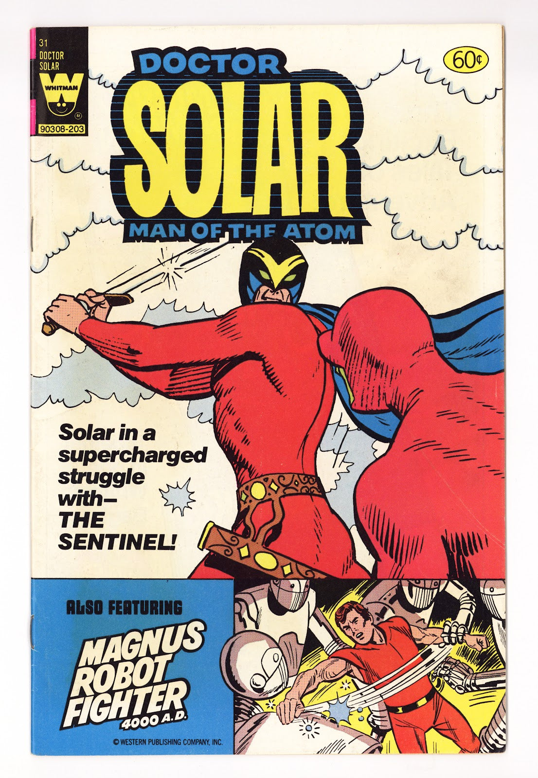 Doctor Solar, Man of the Atom   31  Low Grade   (1982) Whitman   Variant  