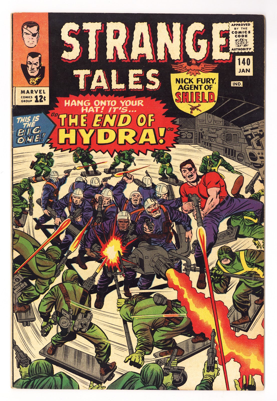 Strange Tales Vol 1 140 FN+ (6.5) (1966) 