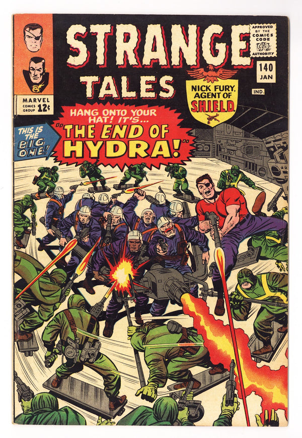 Strange Tales Vol 1 140 FN+ (6.5) (1966)