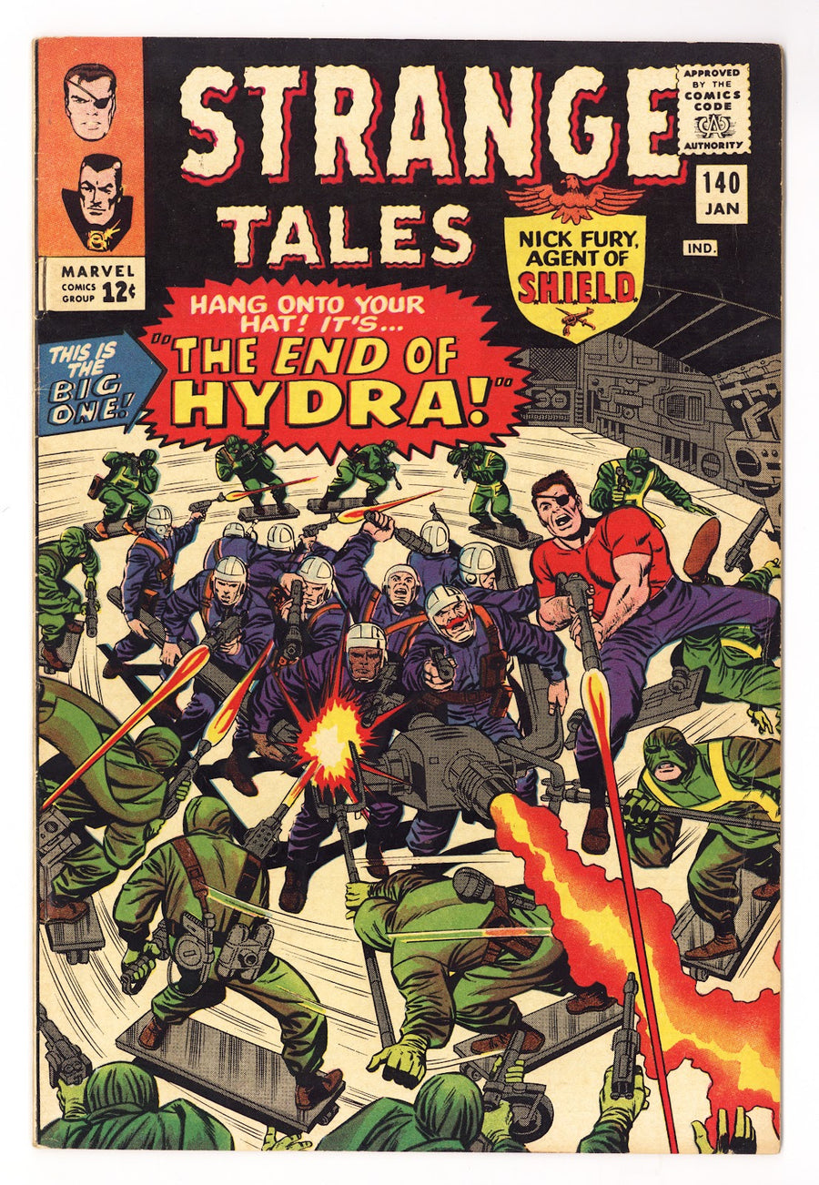 Strange Tales Vol 1 140 FN+ (6.5) (1966) 