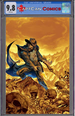 DEAD ACRE #1 2ND PTG CVR F TYLER KIRKHAM FOIL FULL ART VAR thumbnail