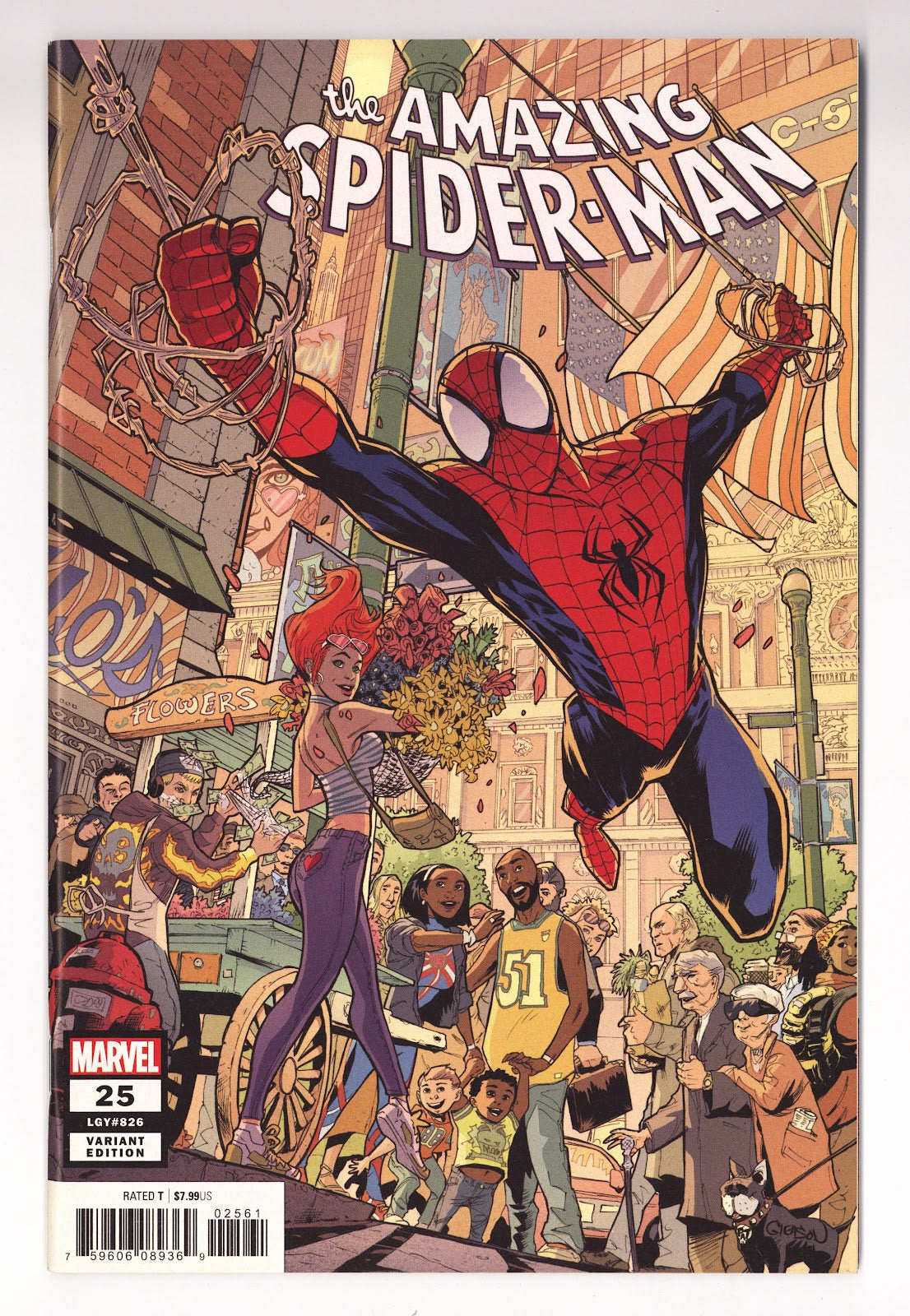Amazing Spider-Man Vol 5 25 (826) High Grade (2019) Gleason Variant 