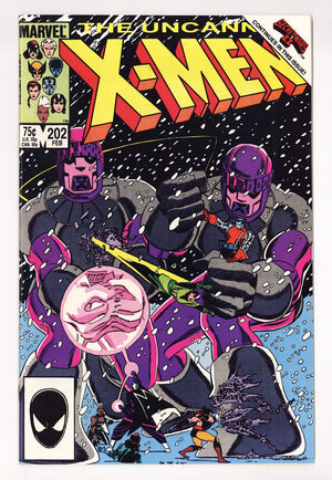 The Uncanny X-Men Vol 1 202 High Grade (1986) Direct