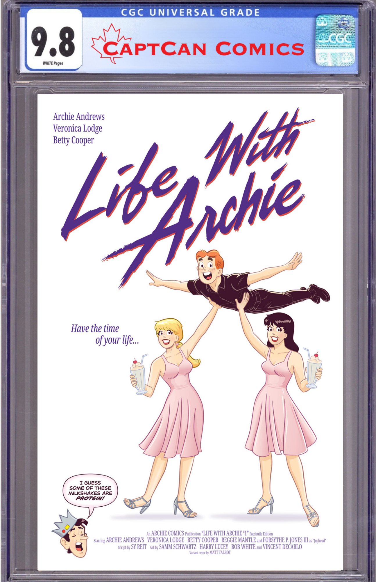 LIFE WITH ARCHIE #1 FACSIMILE CVR F MATT TALBOT FOIL DIRTY DANCING VAR