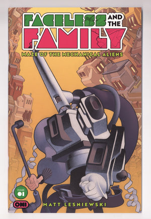 Faceless and the Family Maze of the Mechanical Aliens  1   2Nd Print   (2026)