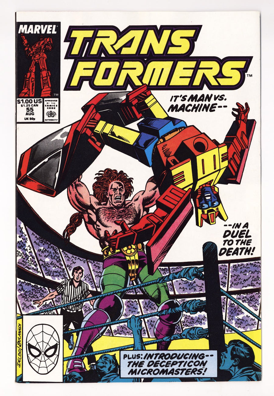 The Transformers Vol 1 55  VF/NM (9.0)   (1989)     