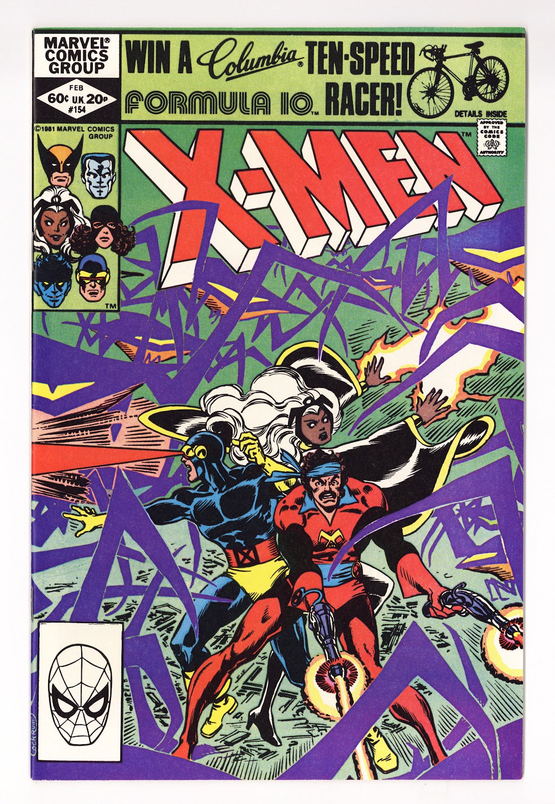The Uncanny X-Men Vol 1 154 VF/NM (9.0) (1982) 