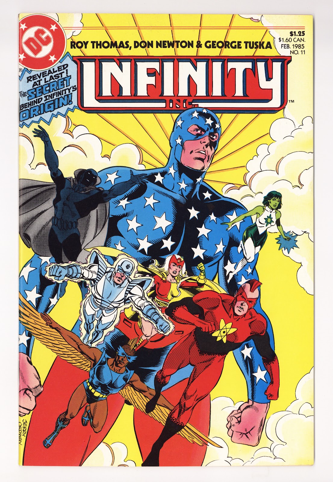 Infinity, Inc. Vol 1 11  High Grade   (1985)     
