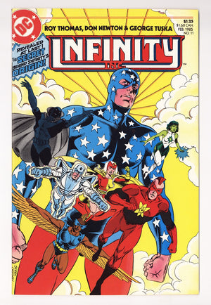Infinity, Inc. Vol 1 11  High Grade   (1985)