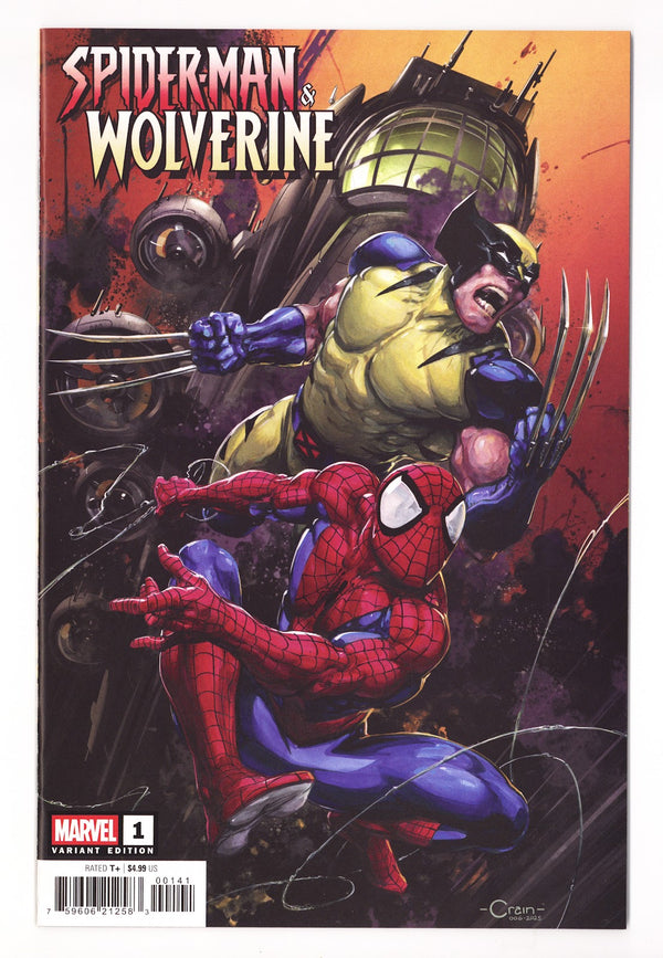 Spider-Man & Wolverine Vol 2 1 High Grade (2025) Crain Variant