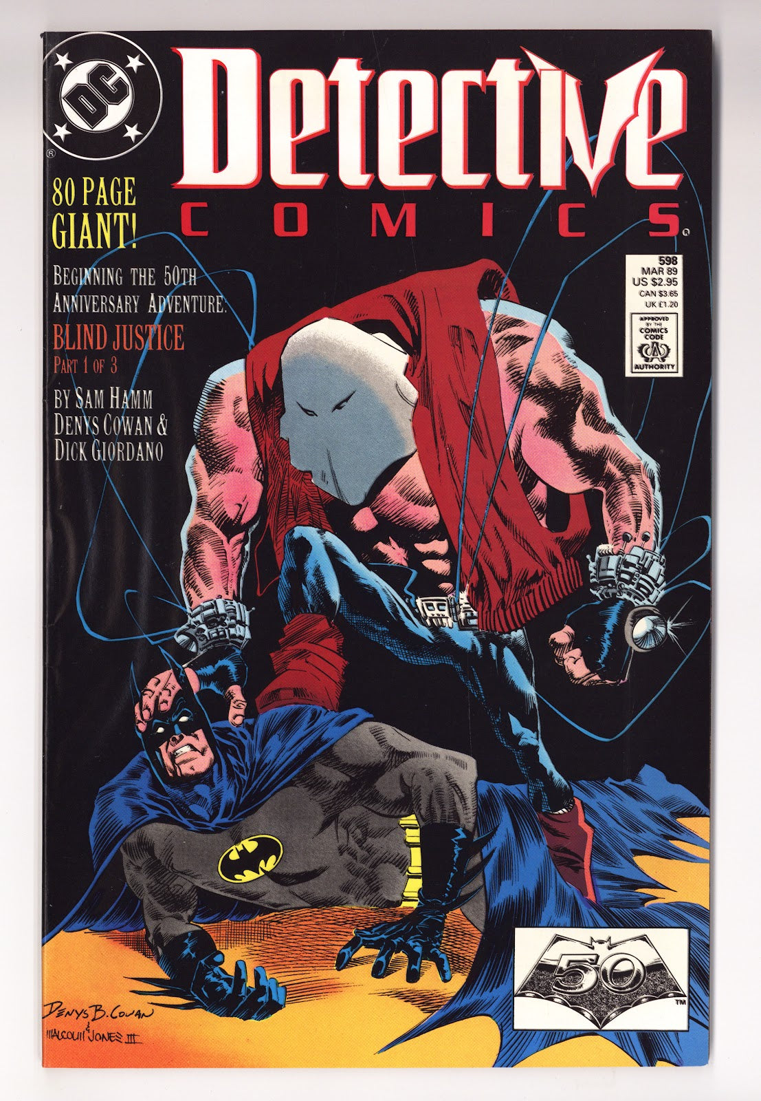 Detective Comics Vol 1 598 Mid Grade (1989) 
