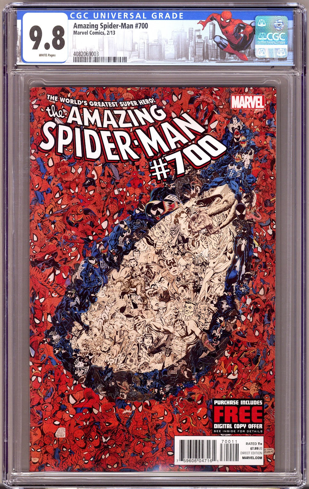 The Amazing Spider-Man Vol 2 700 CGC 9.8 (NM/M)   (2013)     