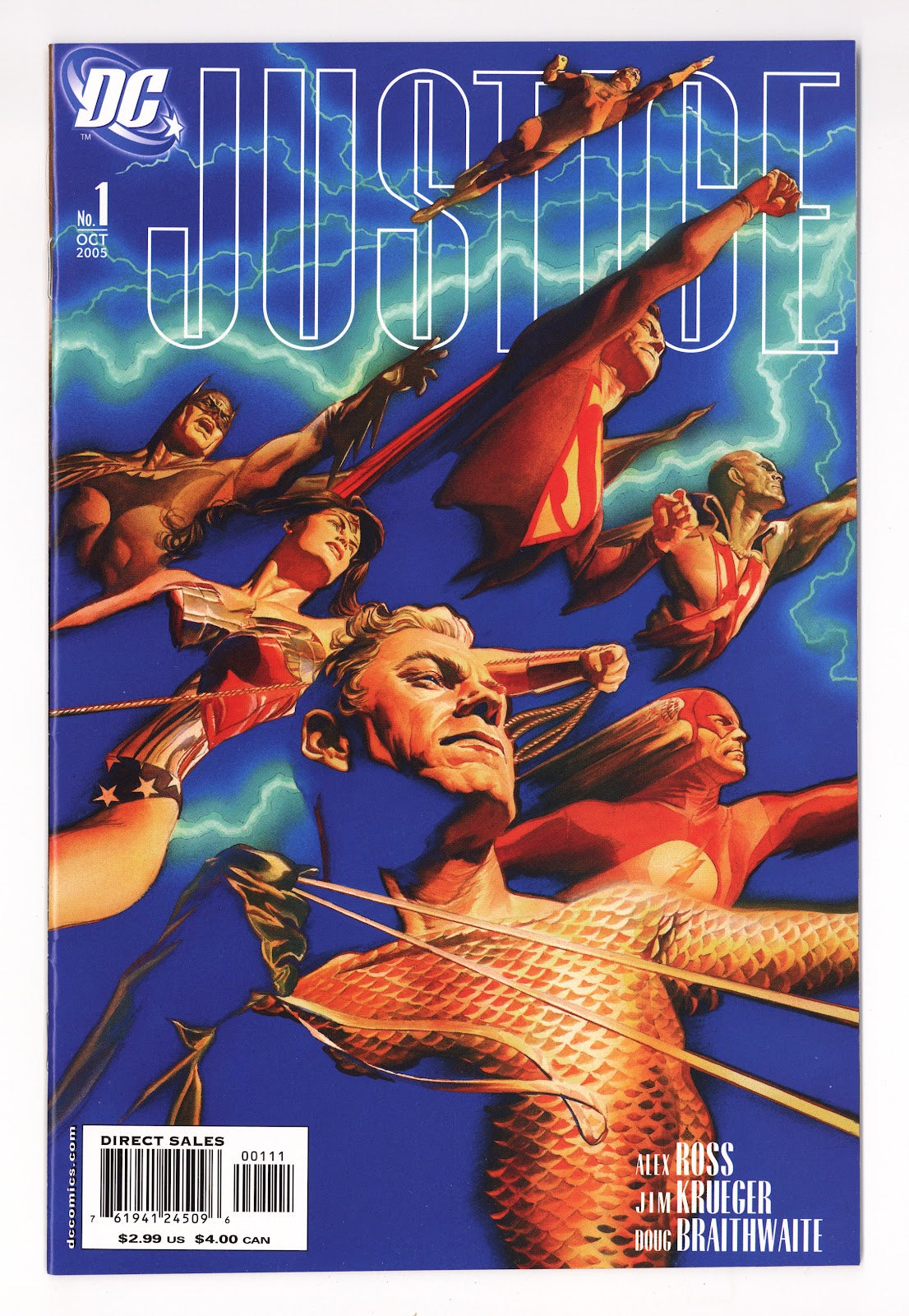 Justice 1 High Grade (2005) Heroes Cover 