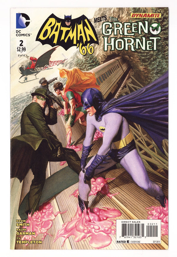 Batman '66 Meets the Green Hornet   2  High Grade   (2014)