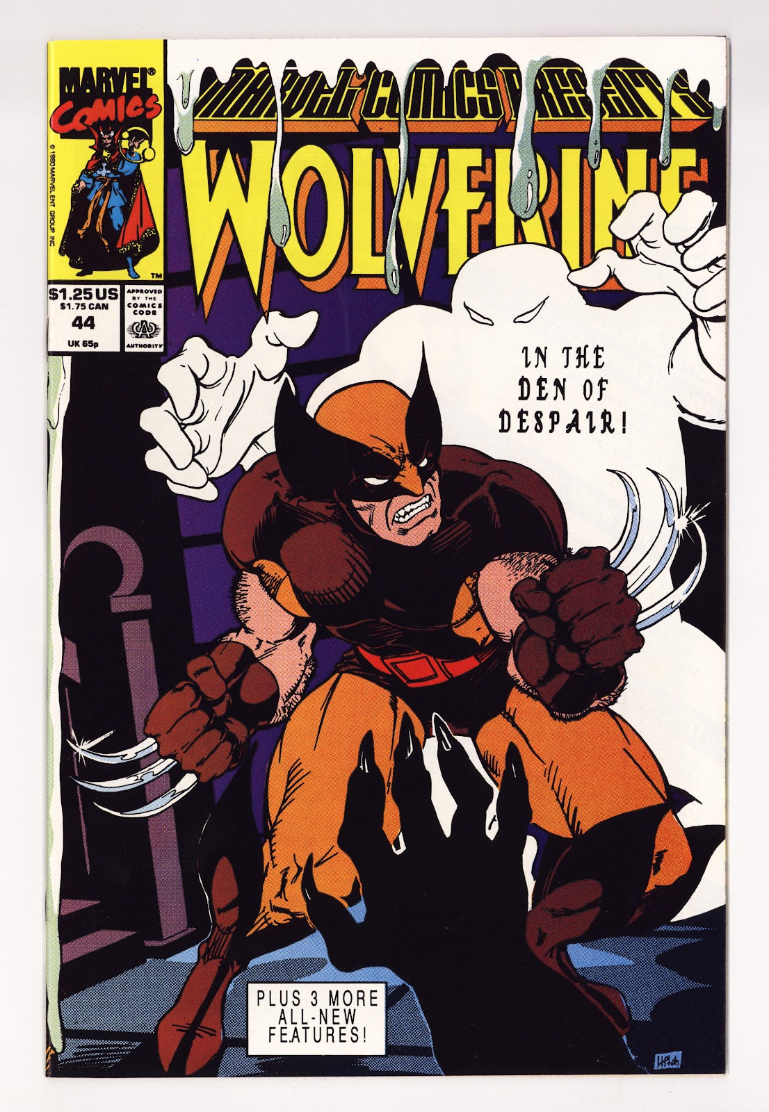 Marvel Comics Presents Vol 1 44 High Grade (1990) 