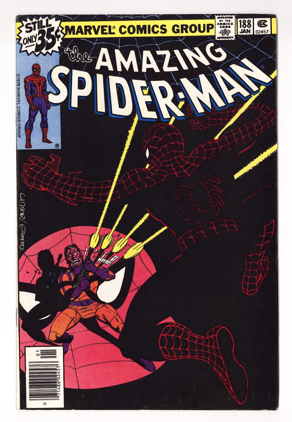 The Amazing Spider-Man Vol 1 188  VF- (7.5)   (1979)