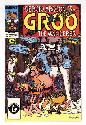 Sergio Aragones Groo the Wanderer Vol 2 31  High Grade   (1987)