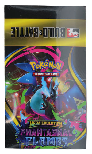 Pokemon Mega Evolutions Phantasmal Flames Build And Battle Bundle Case 10 Build And Battle Boxes, Sealed (2025)