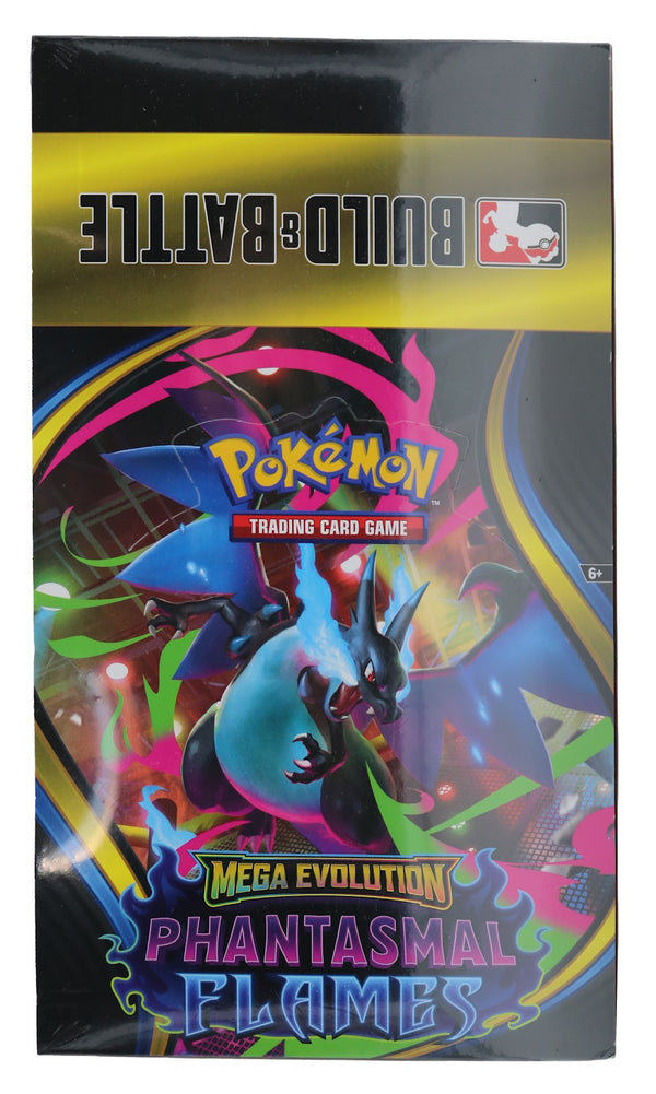 Pokemon Mega Evolutions Phantasmal Flames Build And Battle Bundle Case 10 Build And Battle Boxes, Sealed (2025)