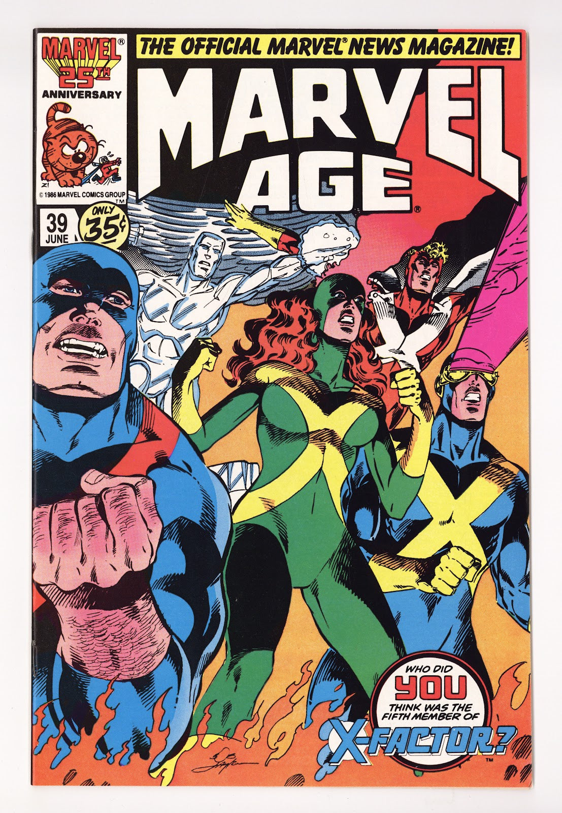 Marvel Age 39 High Grade (1986) 
