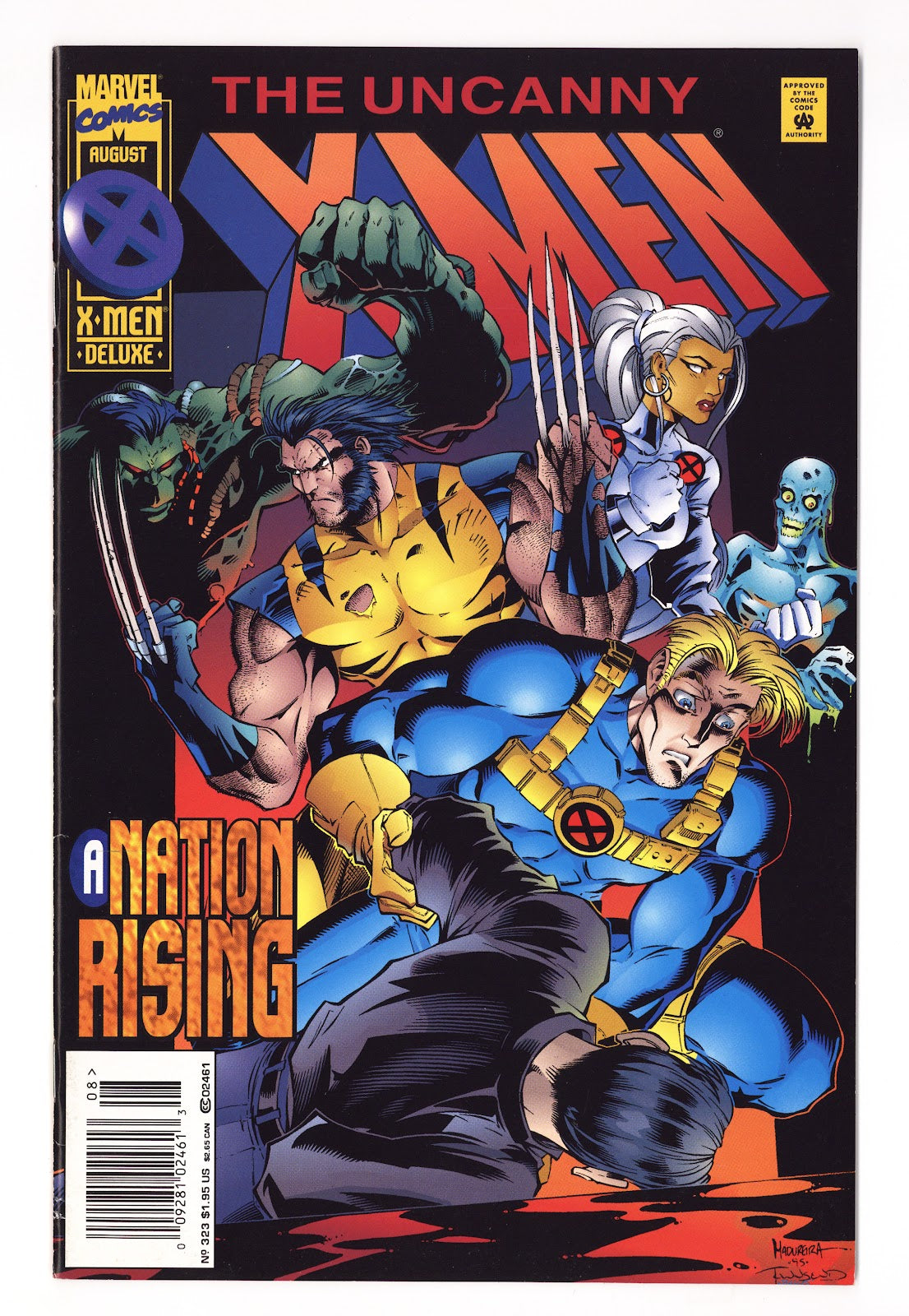 The Uncanny X-Men Vol 1 323  High Grade   (1995)   Newsstand