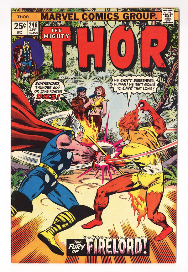 Thor Vol 1 246  Mid Grade   (1976)
