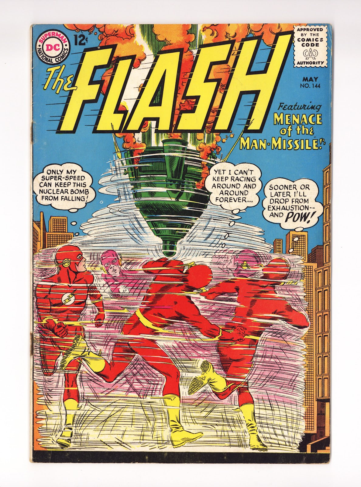 The Flash Vol 1 144  VG/FN (5.0)   (1964)     