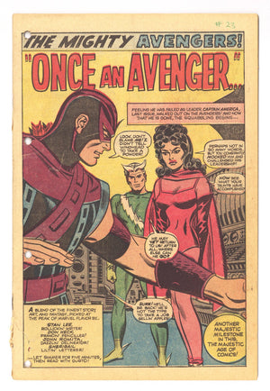 The Avengers Vol 1 23 Coverless (1965)