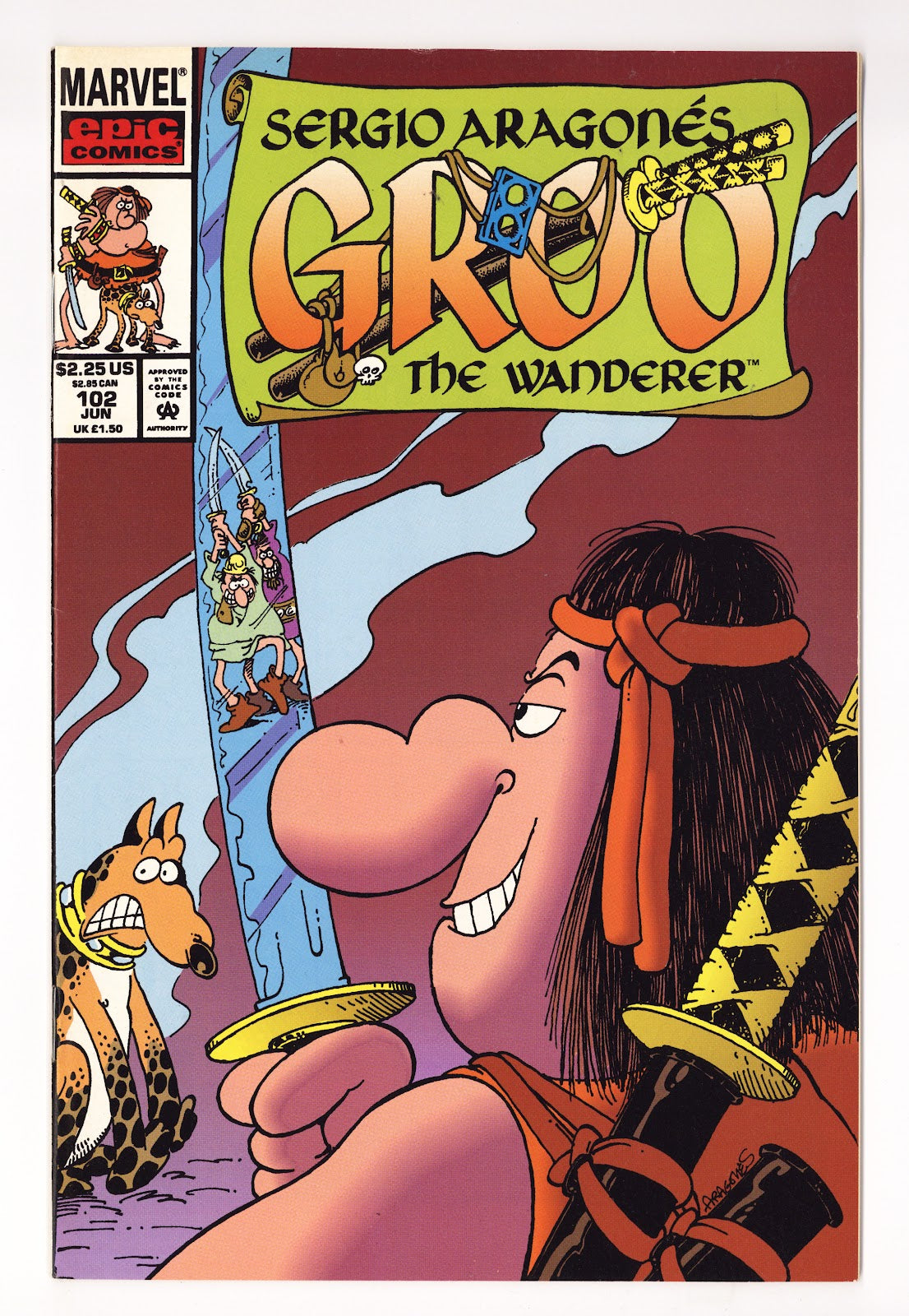 Sergio Aragones Groo the Wanderer Vol 2 102  Mid Grade   (1993)