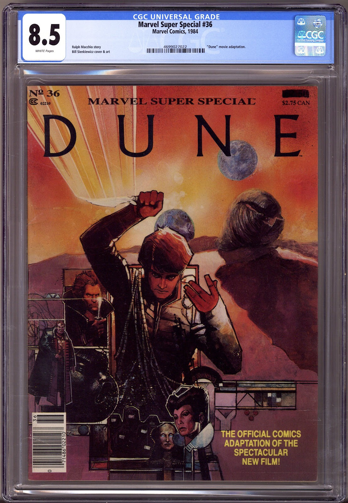 Marvel Super Special Vol 1 36 CGC 8.5 (VF+) Dune  (1984)     