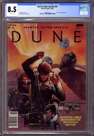 Marvel Super Special Vol 1 36 CGC 8.5 (VF+) Dune  (1984)