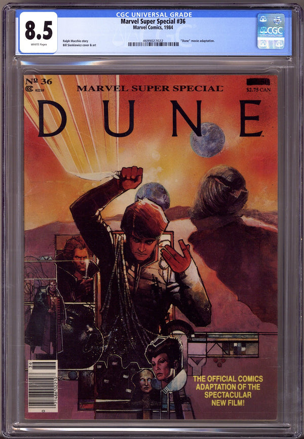 Marvel Super Special Vol 1 36 CGC 8.5 (VF+) Dune  (1984)