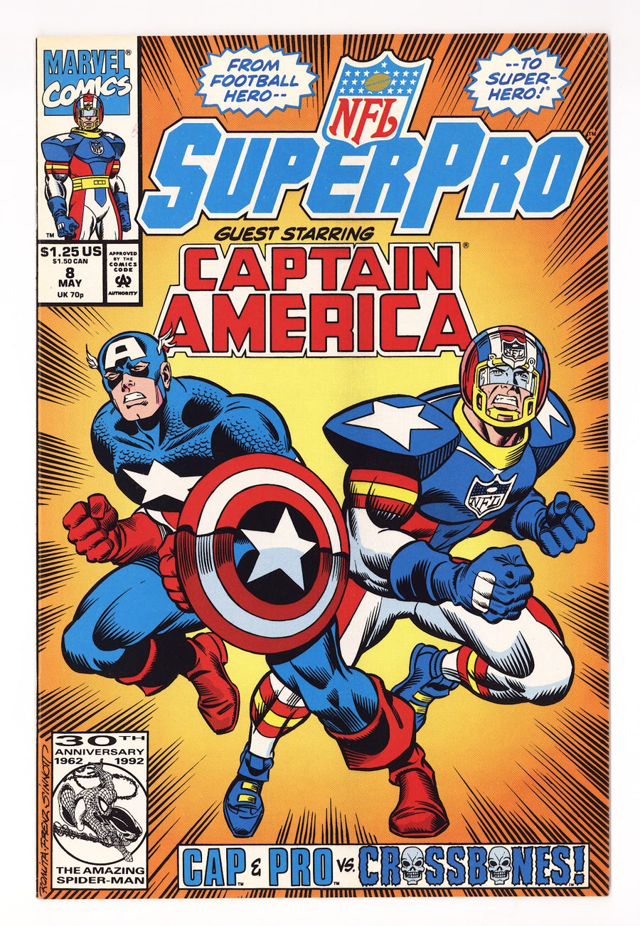 NFL Superpro   8  Mid Grade   (1992)     