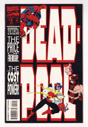 Deadpool: The Circle Chase Vol 1 2  VF/NM (9.0)   (1993)