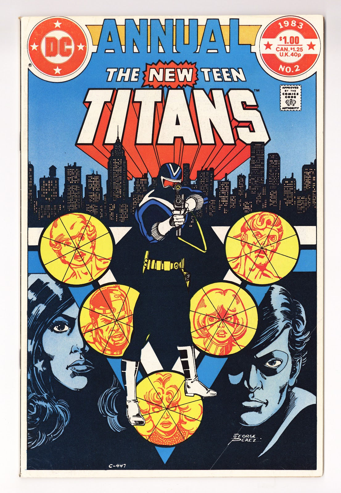 The New Teen Titans Annual Vol 1 2  FN (6.0)   (1983)     