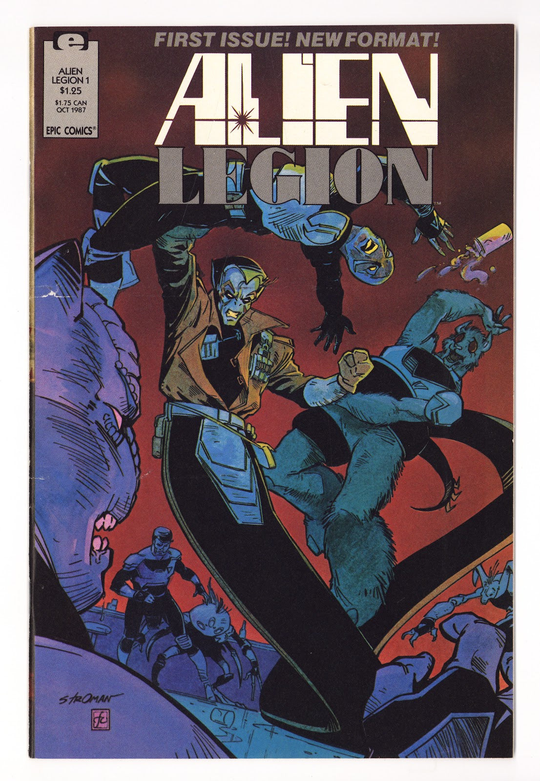 Alien Legion Vol 2 1 Mid Grade (1987) 