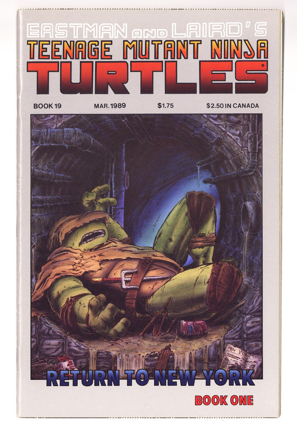 Teenage Mutant Ninja Turtles Vol 1 19  VF- (7.5)   (1989)