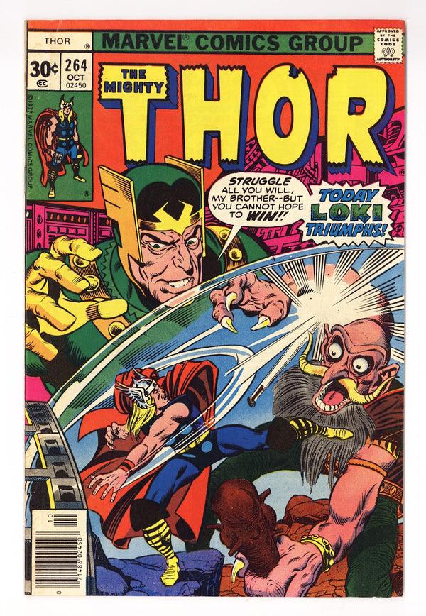 Thor Vol 1 264  Mid Grade   (1977)   30¢