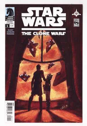 Star Wars the Clone Wars   1  VF+ (8.5)   (2008)