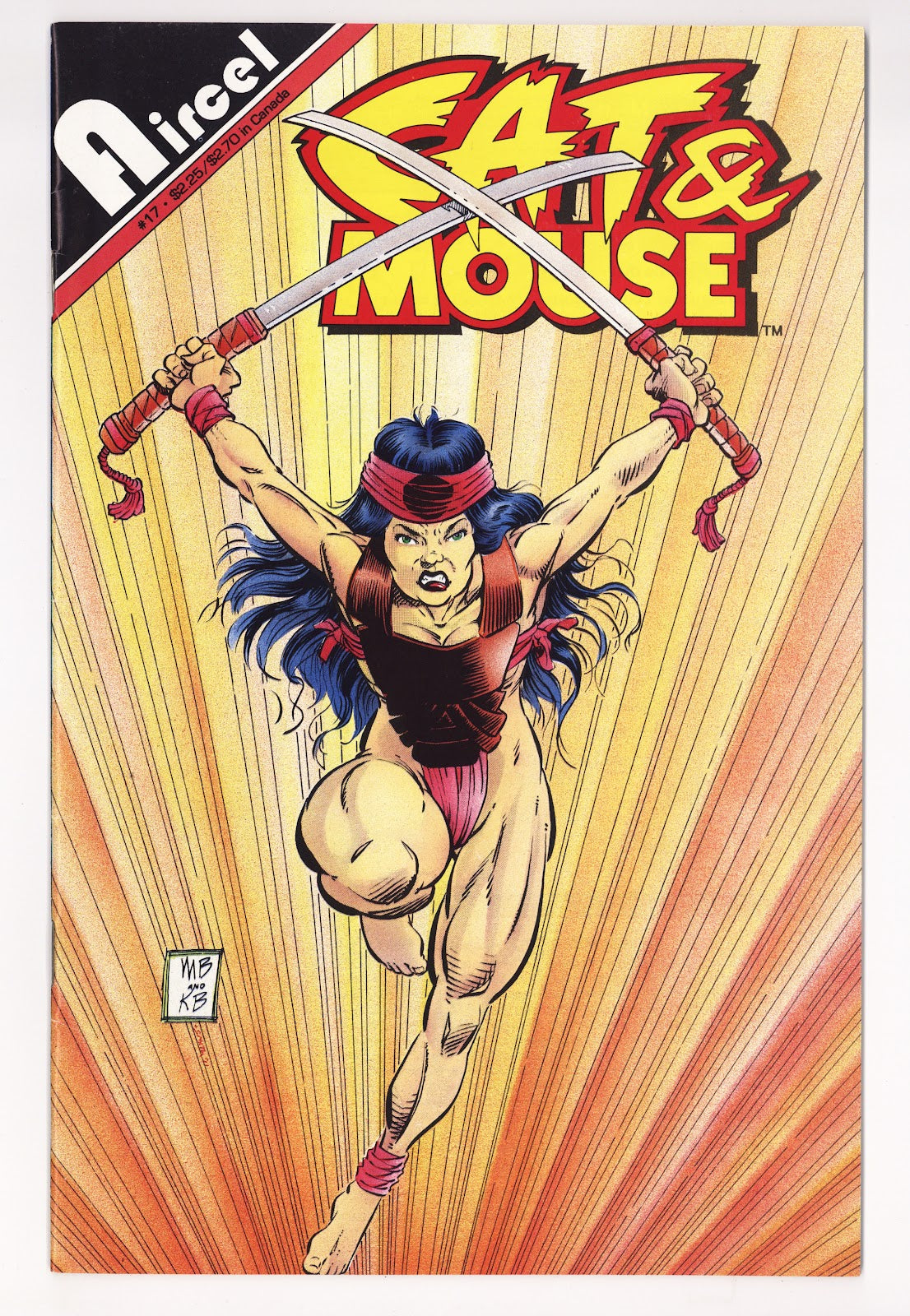 Cat & Mouse Vol 2 17 Mid Grade (1991) 