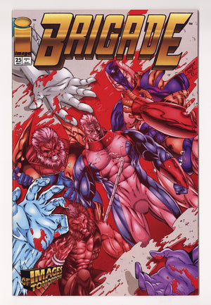 Brigade Vol 2 25  High Grade   (1994)